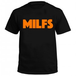 Milfs Empire T-Shirt (orange-schwarz)