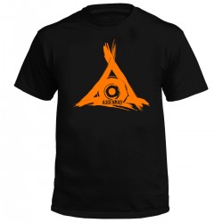 Augenmass Productions T-Shirt (orange-schwarz)