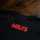 Milfs Empire Shirt BLACK ON BLACK (inkl. Nackendruck)