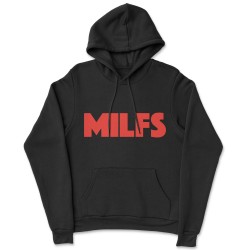 Milfs Empire Hooded Sweatshirt (schwarz-rot)