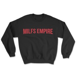 Milfs Flix Crewneck Sweatshirt (schwarz)
