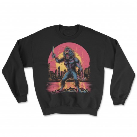Milfs Monster Crewneck: Werewolf Ripper