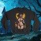 Halloween Milf Witch Crewneck Sweatshirt