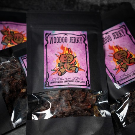 (44,95€/Liter) Woodoo Beef Jerky 75g