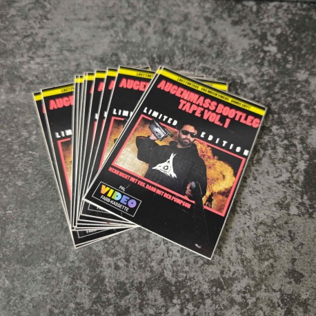 Augenmass Bootleg Tape Vol. 1 Stickerpack  (10x Stk inkl.)
