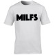 Milfs Empire T-Shirt (weiß-schwarz)