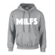 Milfs Empire Hooded Sweatshirt (grau-weiß)