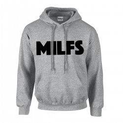 Milfs Empire Hooded Sweatshirt (grau-schwarz)